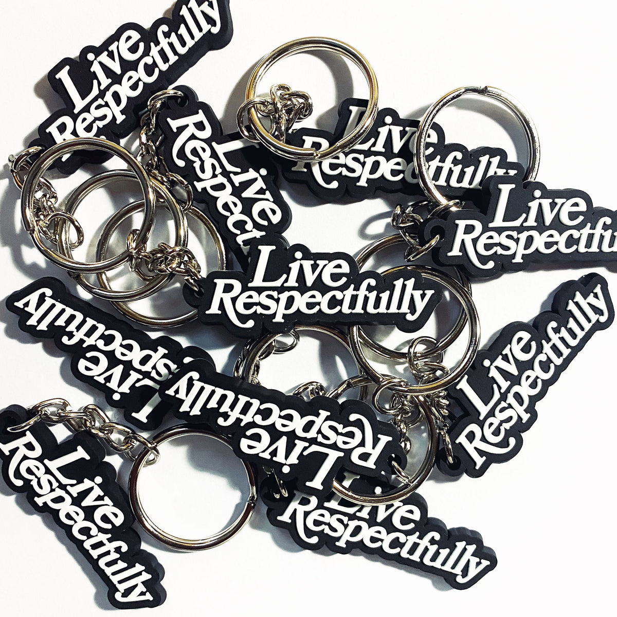 Live Respectfully Key chain